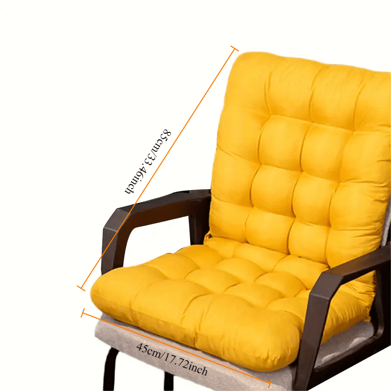 Ergonomic Folding Chair with Thick Fleece Cushion - Durable Polyester, Hand Wash Only, Classic Design for Home Office, Patio, Living Room - All-Season Comfort, Foldable Chair, Patio Seating, Modern Interior, Sturdy Frame