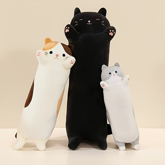 Long cat fat version, different colors different choices, living room decoration, throw pillows pillows a good choice, birthday gifts, holiday gifts