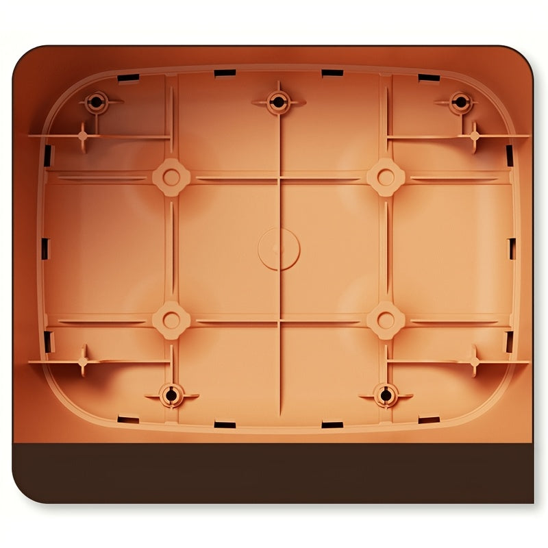 Portable Stool Modern, Portable, Compact, Durable Plastic Circular Stool, Household Chair, Small Stool, Backrest Chair, Sofa, Coffee Table, Low Stool, No Power Supply, No Wood, with Backrest, Suitable for Living Room, Indoor