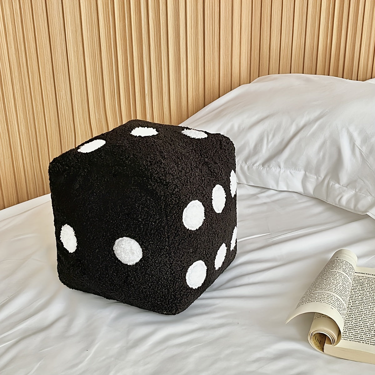 1pc, Soft Sofa Decorative Dice Throw Pillow, 7.87*7.87 Inches, Suitable for Living Room and Bedroom Couch, Home Decor Room Decoration, Removable